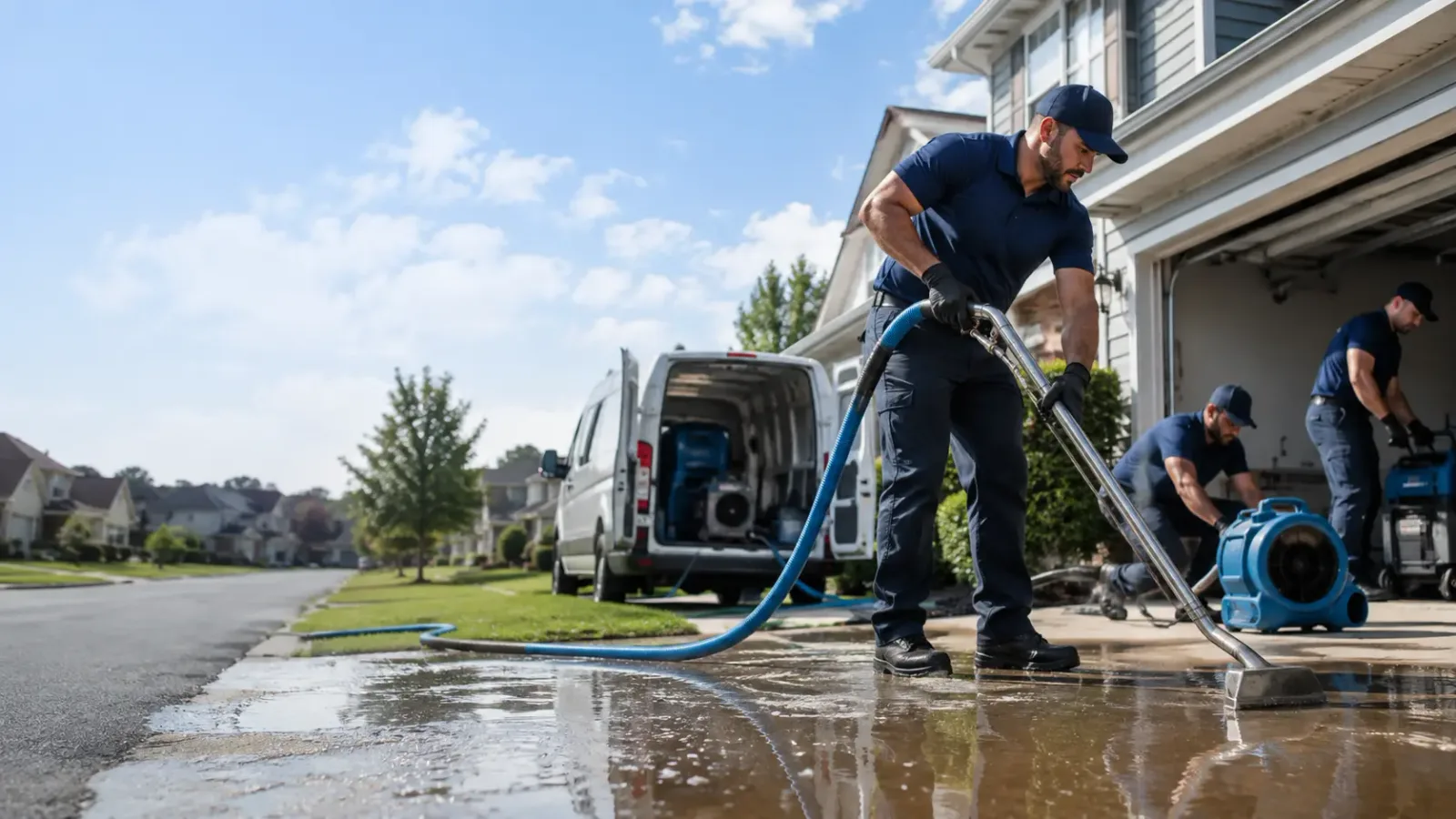 Flood Damage Restoration in Kingsley, PA
